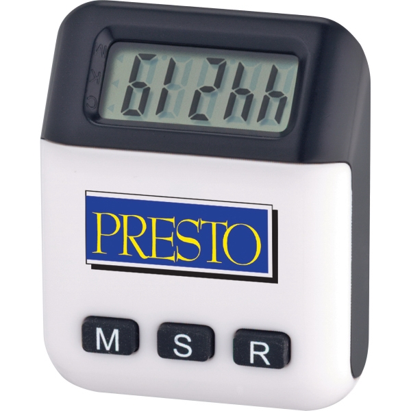 Large Display Pedometers, Custom Printed With Your Logo!