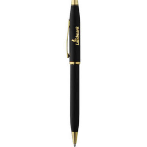 Translucent Black Lacquer and Chrome Century II Cross Pens, Custom Made With Your Logo!