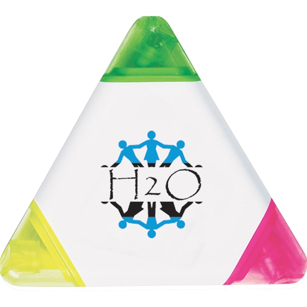 Triangle Highlighters, Custom Decorated With Your Logo!