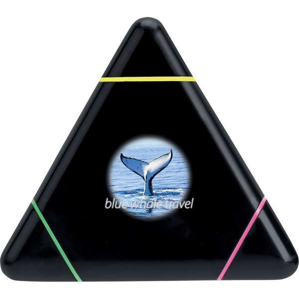 Triangular Chisel Tip Highlighters, Custom Printed With Your Logo!