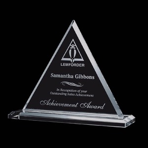 Custom Imprinted Triangle Shaped Awards