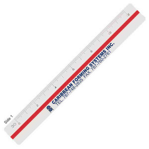 Triangular Rulers, Custom Decorated With Your Logo!