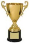 Custom Imprinted Trophy Cups Gold