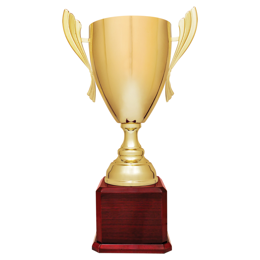 Trophy Cup Gold, Custom Decorated With Your Logo!