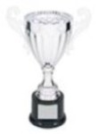 Custom Imprinted Trophy Cups Silver