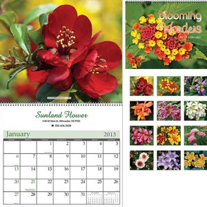 Tropical Themed Calendars, Custom Decorated With Your Logo!