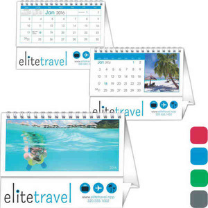 Custom Printed Twin Looped Desk Custom Calendars