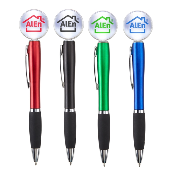 Light Up Smiley Face Fun Pens, Custom Printed With Your Logo!