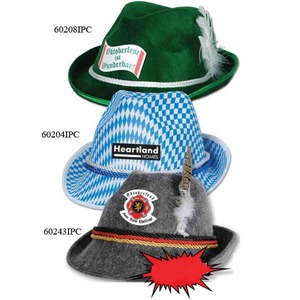 Tyrolean Hats, Custom Printed With Your Logo!
