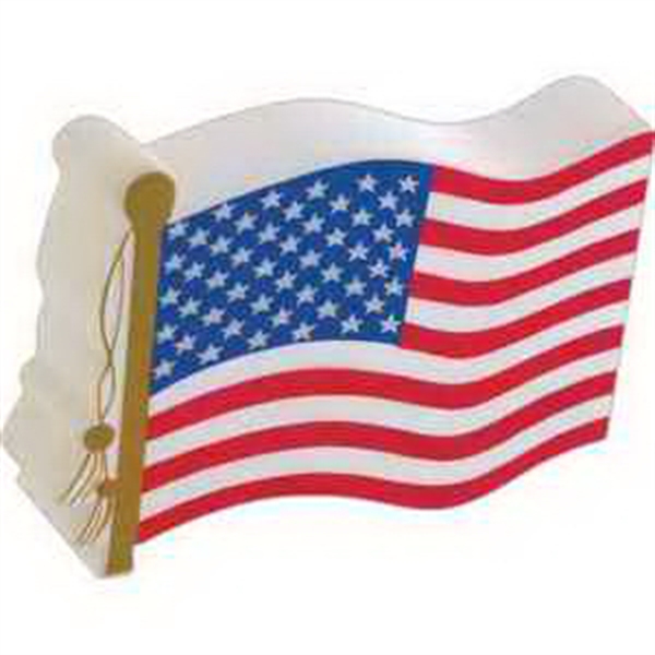 American Flag Stress Relievers, Custom Printed With Your Logo!