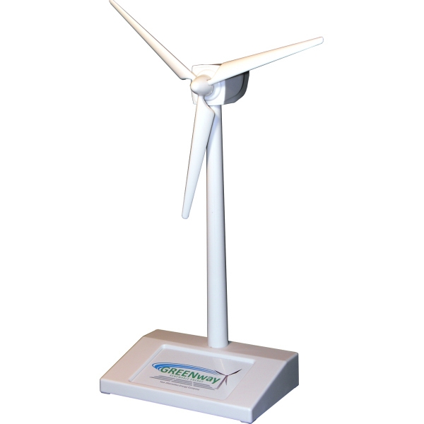 Solar Desktop Wind Turbines, Custom Designed With Your Logo!