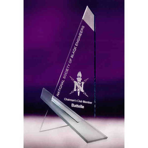 Vanguard Unique Crystal Awards, Custom Designed With Your Logo!