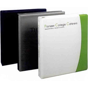 Vinyl Binders, Custom Printed With Your Logo!