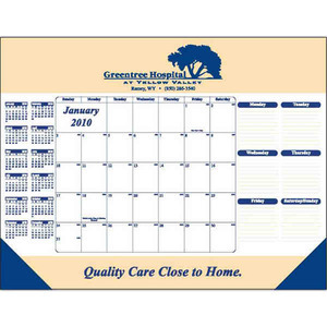 Custom Printed Vinyl Desk Pad Commercial Calendars