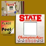 Custom Printed Vinyl Locker Mirrors