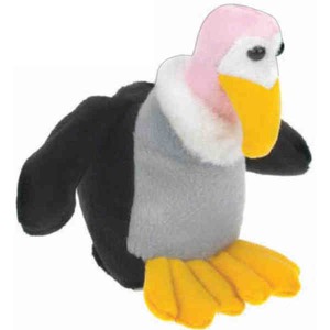 Custom Printed Vulture Bird Beanie Toys