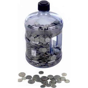 Water Jug Banks, Custom Imprinted With Your Logo!