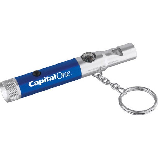 Flashlights with Compasses, Custom Printed With Your Logo!