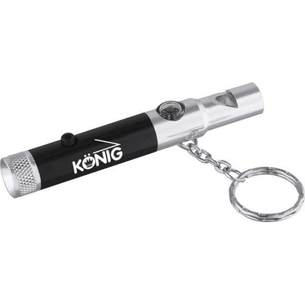 1 Day Service Flashlights with Compasses, Customized With Your Logo!