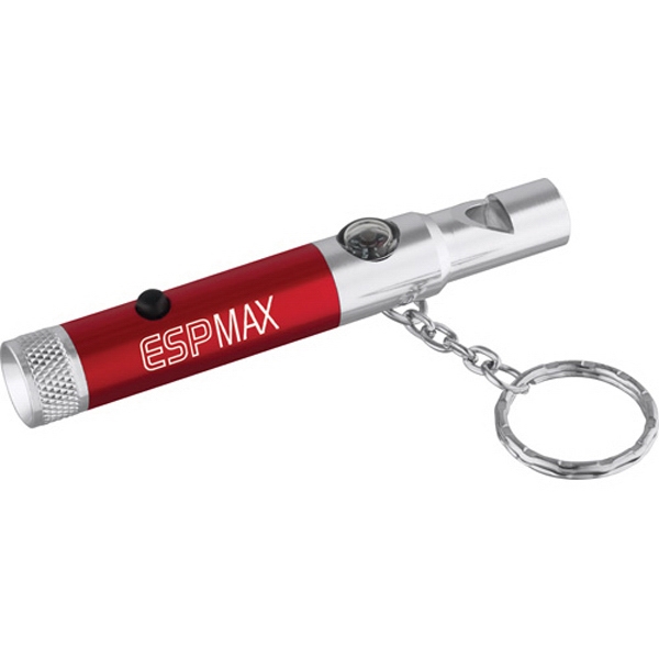 Flashlights with Compasses, Custom Printed With Your Logo!