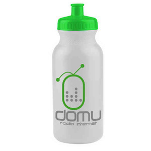 White Color Sport Bottles, Custom Printed With Your Logo!