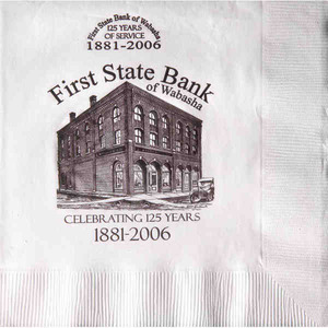Luncheon Napkins, Custom Made With Your Logo!