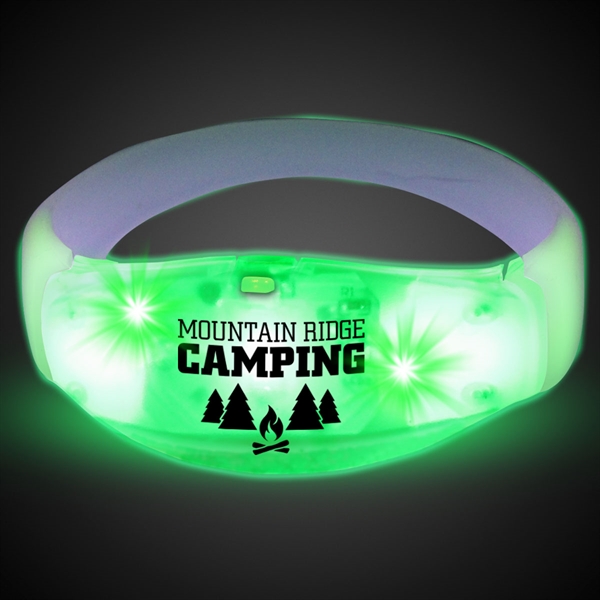 Light Up LED Reflective Arm Bands, Custom Imprinted With Your Logo!