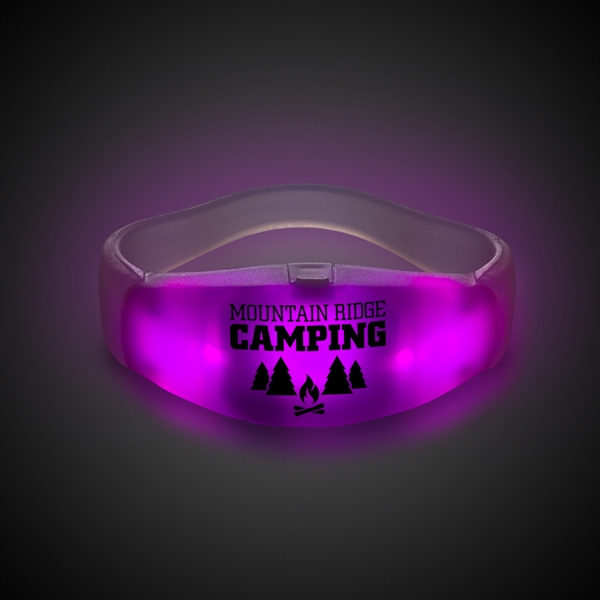 Light Up LED Reflective Arm Bands, Custom Imprinted With Your Logo!