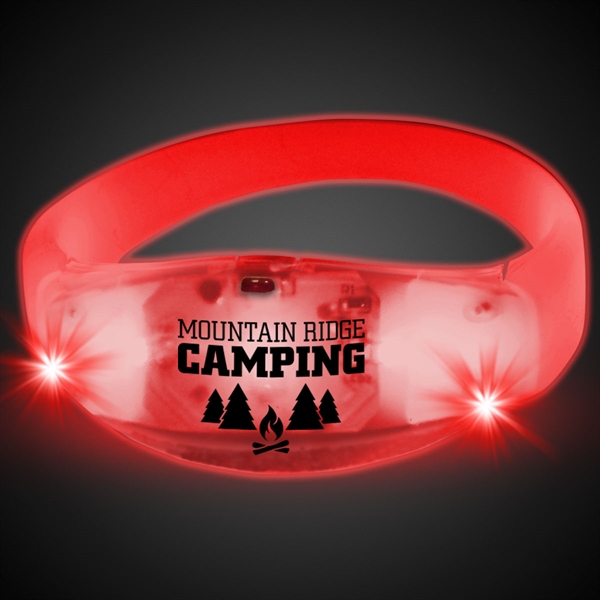 Light Up LED Reflective Arm Bands, Custom Imprinted With Your Logo!