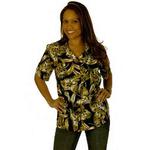 Custom Imprinted Womens Blue Philly Hawaiian Camp Shirts