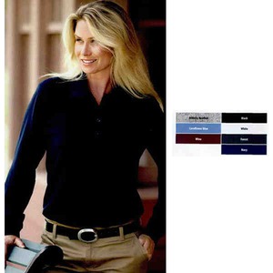 Custom Printed Womens Harvard Square Golf Polo Shirts