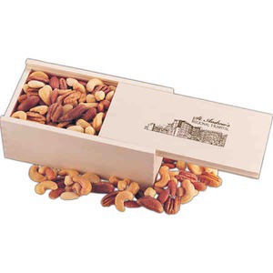 Wooden Collectors Gift Box Food Gift Sets, Customized With Your Logo!