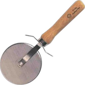 Wooden Pizza Cutters, Custom Imprinted With Your Logo!