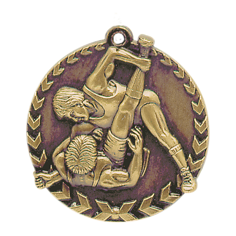 Custom Printed Wrestling Millennium Medals