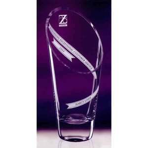 Wright Inspired Aspire Container Crystal Gifts, Custom Made With Your Logo!