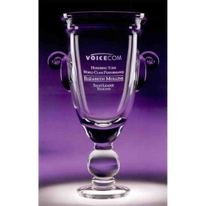 Wright Inspired World Class Cup Container Crystal Gifts, Custom Decorated With Your Logo!