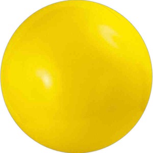 Yellow Solid Color Beach Balls, Custom Imprinted With Your Logo!