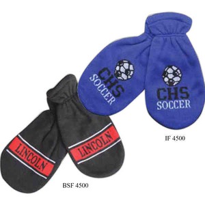 Custom Printed Youth Polar Fleece Mittens