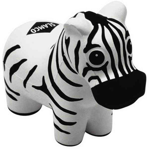 Custom Printed Zebra Stress Relievers